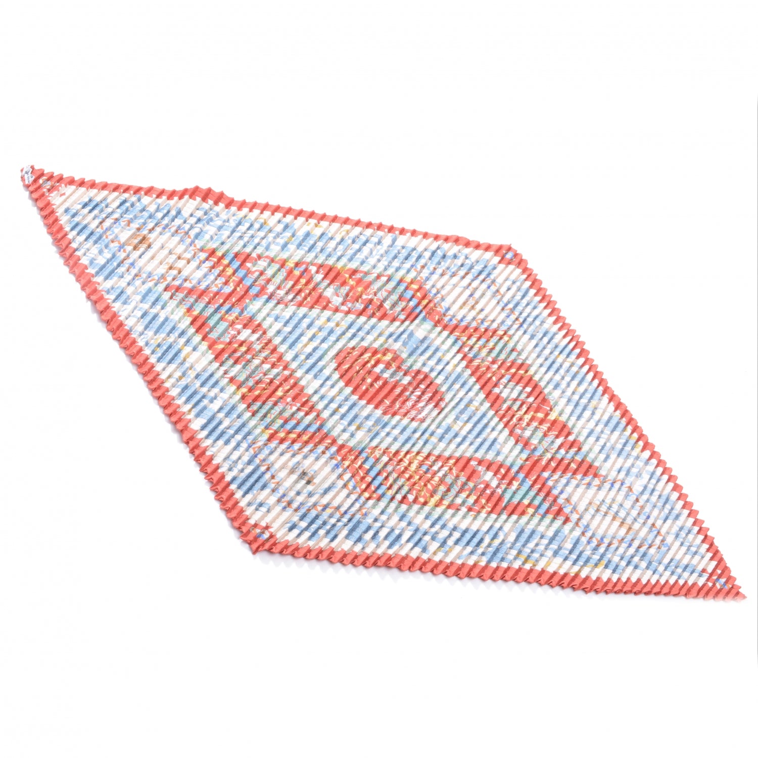Hermes Silk Plisse Greek God and Goddess Mythology Scarf 4 of 6