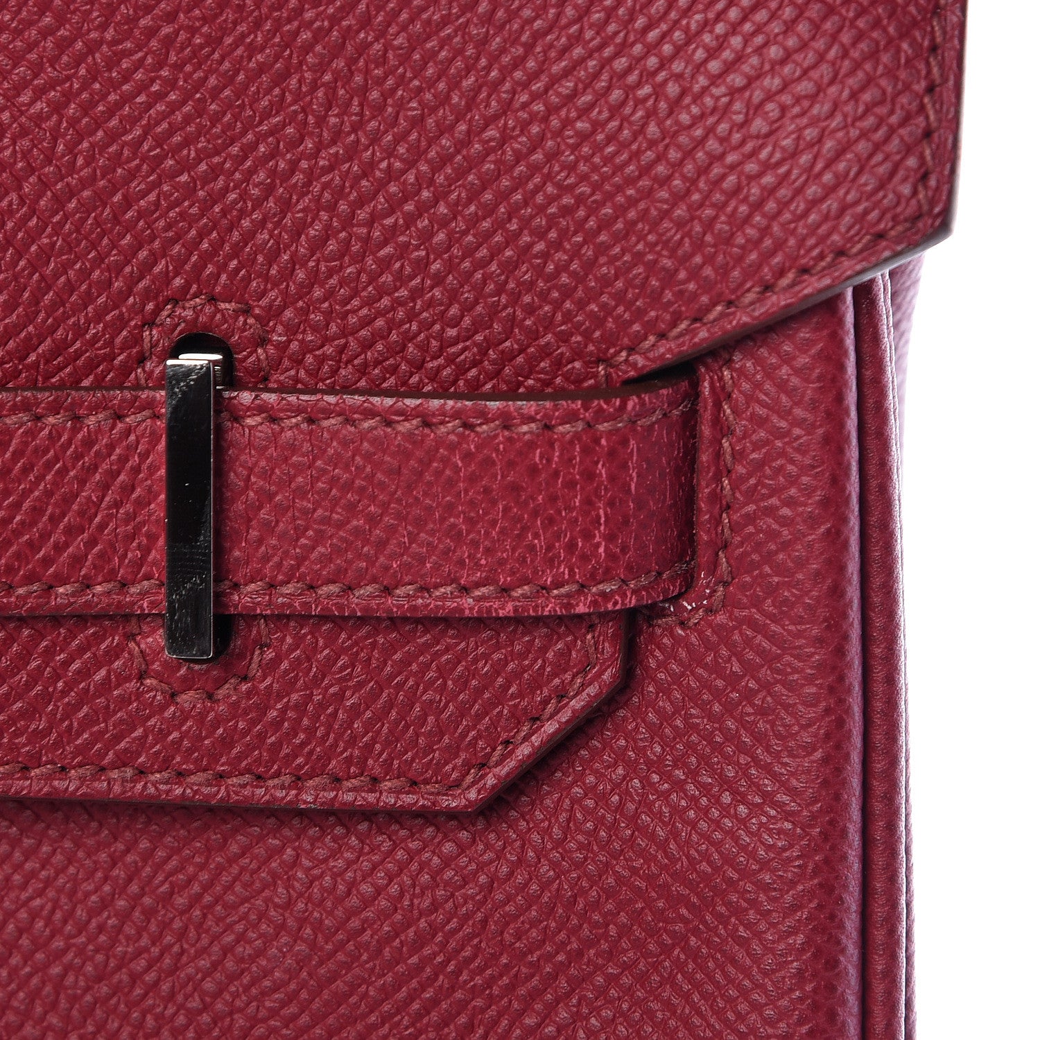 Hermes Epsom Birkin 30 Rubis 34 of 35