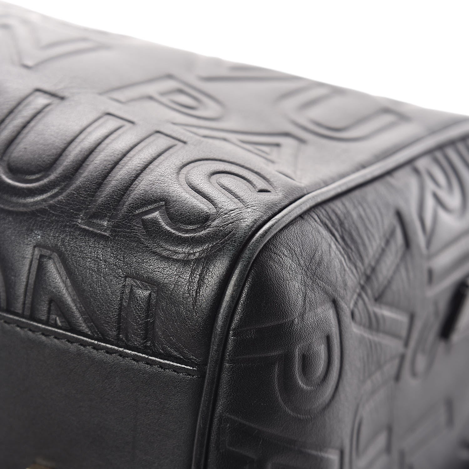Louis Vuitton Calfskin Embossed Speedy Cube 30 Black 11 of 14