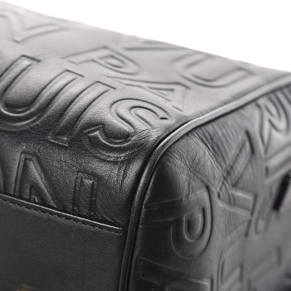 Louis Vuitton Calfskin Embossed Speedy Cube 30 Black 11 of 14