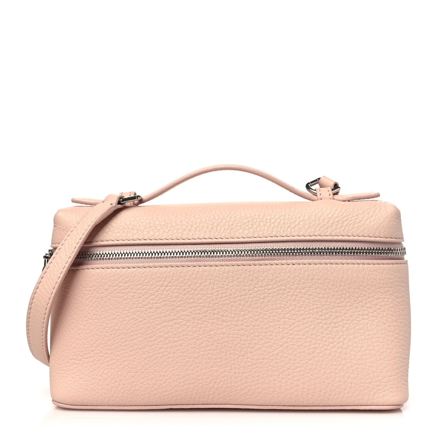 Loro Piana Grained Calfskin L19 Extra Pocket Pouch Candoglia Marble 1 of 8