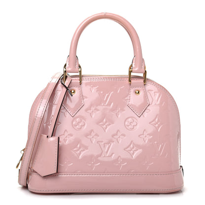 Louis Vuitton Vernis Alma BB Rose Ballerine 1 of 9