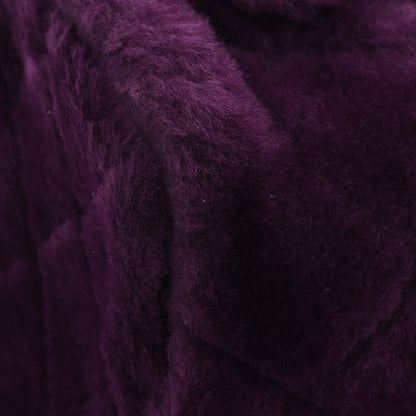 Chanel Shearling Lambskin Quilted Small Vanity Case Purple 10 of 12