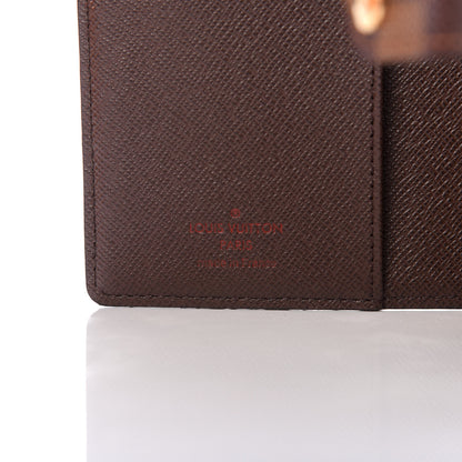 Louis Vuitton Damier Ebene Small Ring Agenda Cover 6 of 7