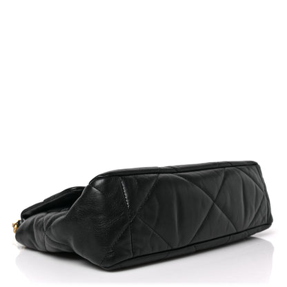 Chanel Lambskin Quilted Large Chanel 19 Flap Black 4 of 8