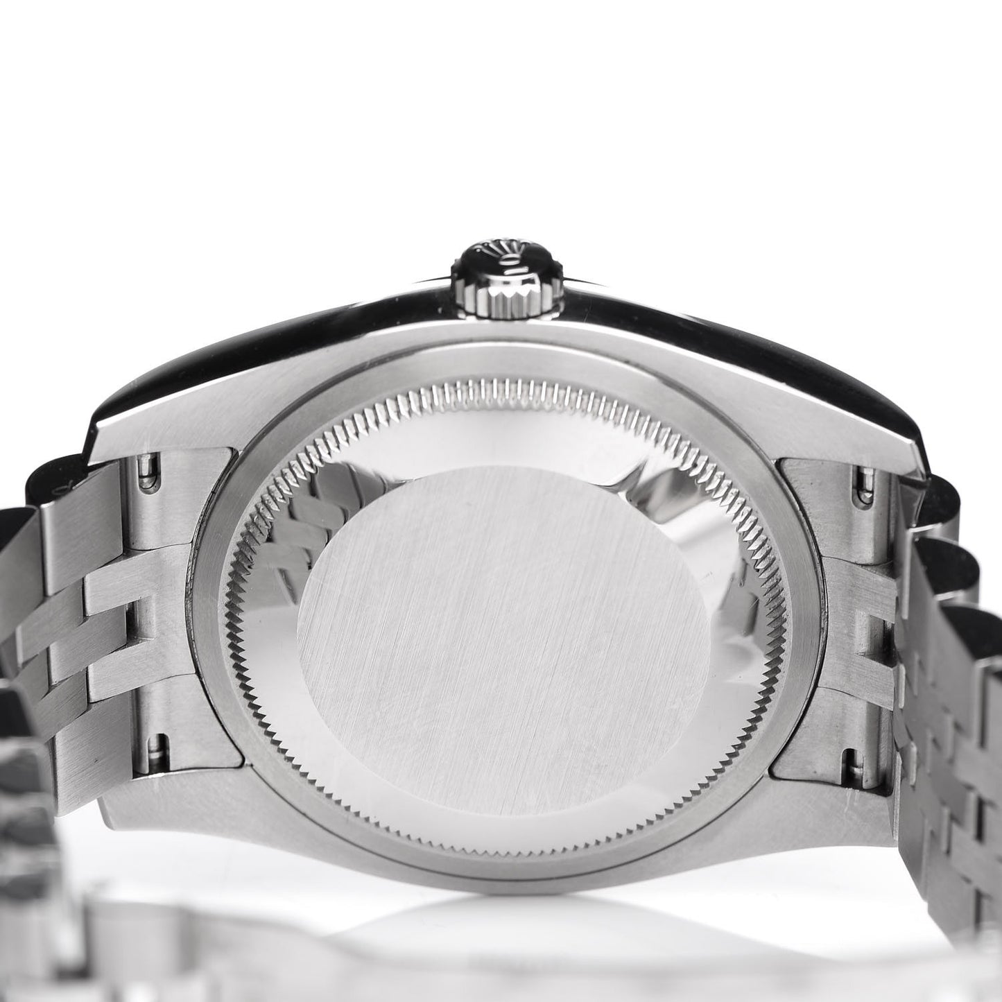 Stainless Steel 36mm Oyster Perpetual Datejust Watch Black 116200