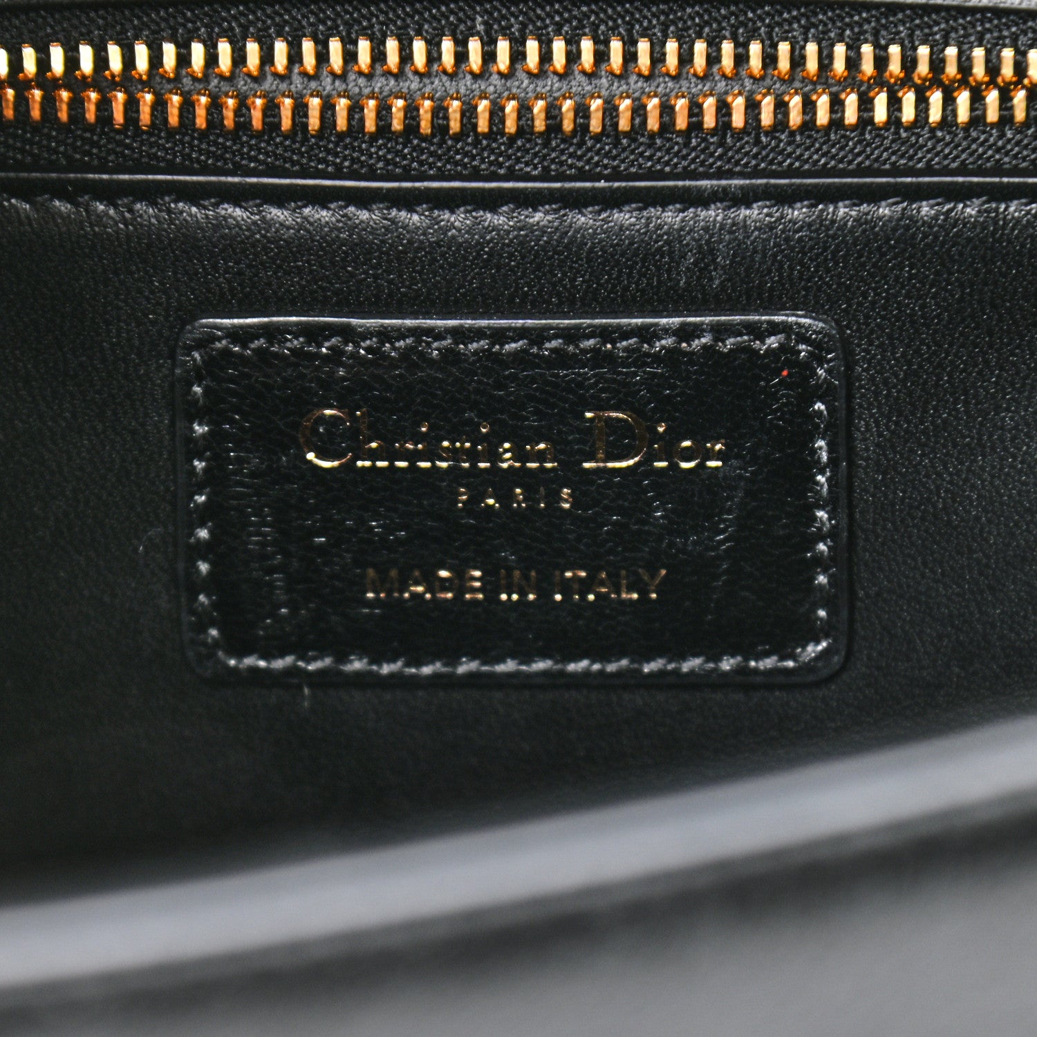 Christian Dior Smooth Calfskin 30 Montaigne Flap Bag Black 6 of 12