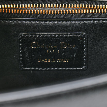 Christian Dior Smooth Calfskin 30 Montaigne Flap Bag Black 6 of 12