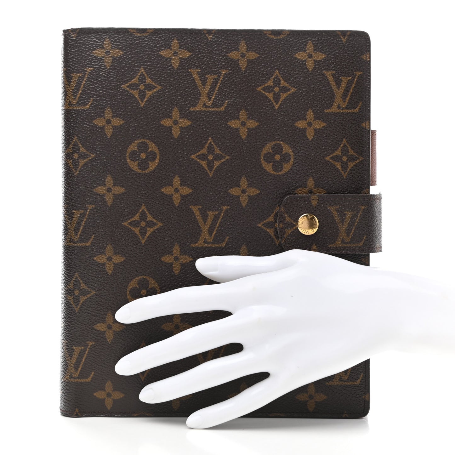 Monogram Large Ring Agenda Cover