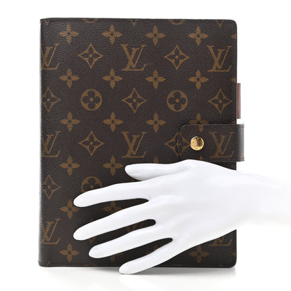 Louis Vuitton Monogram Large Ring Agenda Cover 2 of 10