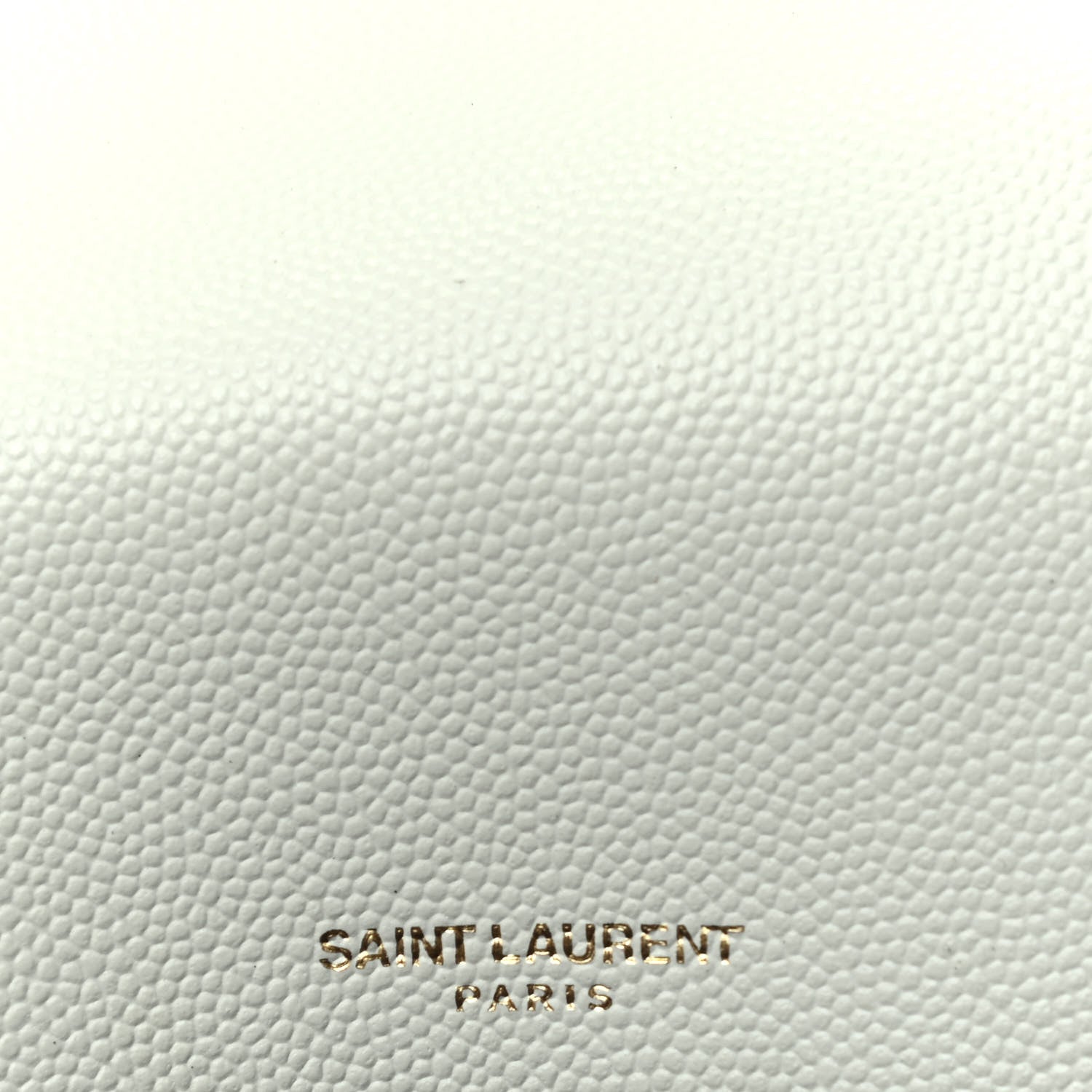 Saint Laurent Grain De Poudre Matelasse Monogram Medium Vicky Chain Bag Crema Soft 9 of 10