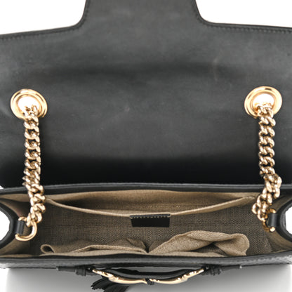 Gucci Microguccissima Medium Emily Chain Shoulder Bag Black 5 of 11