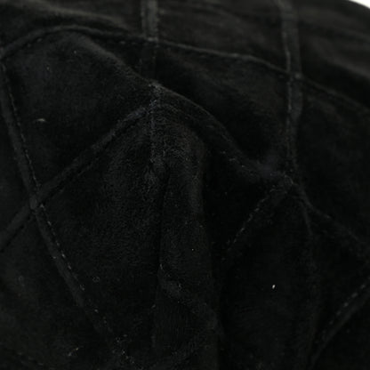 Chanel Suede Stitched Hobo Black 14 of 19
