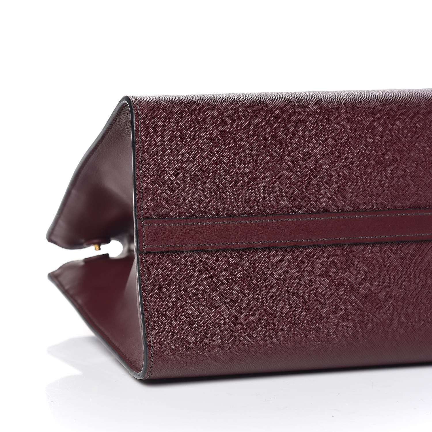 Prada Saffiano Greche Medium Paradigme Bag Granato Petalo 5 of 9