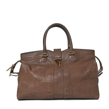 Saint Laurent Sheepskin Large Cabas ChYc Biscuit 1 of 13