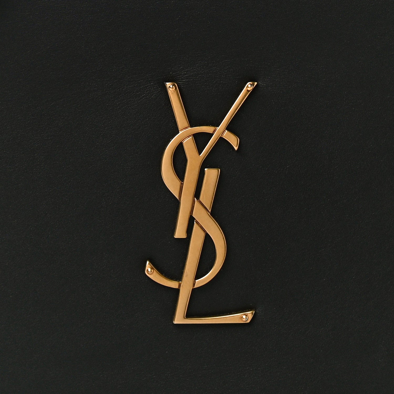 Saint Laurent Calfskin Monogram Small Dylan Shoulder Bag Black 8 of 10