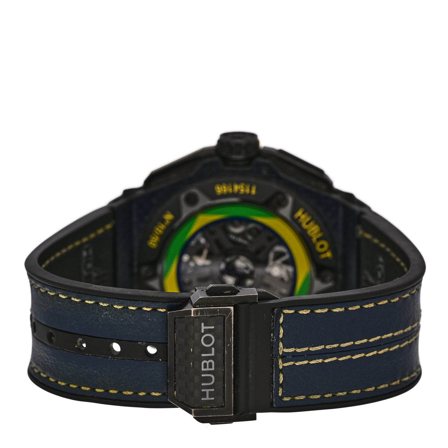 Carbon Fiber Rubber 45mm Big Bang Ferrari Automatic Watch Black 401.QL.0199.VR.FBR15