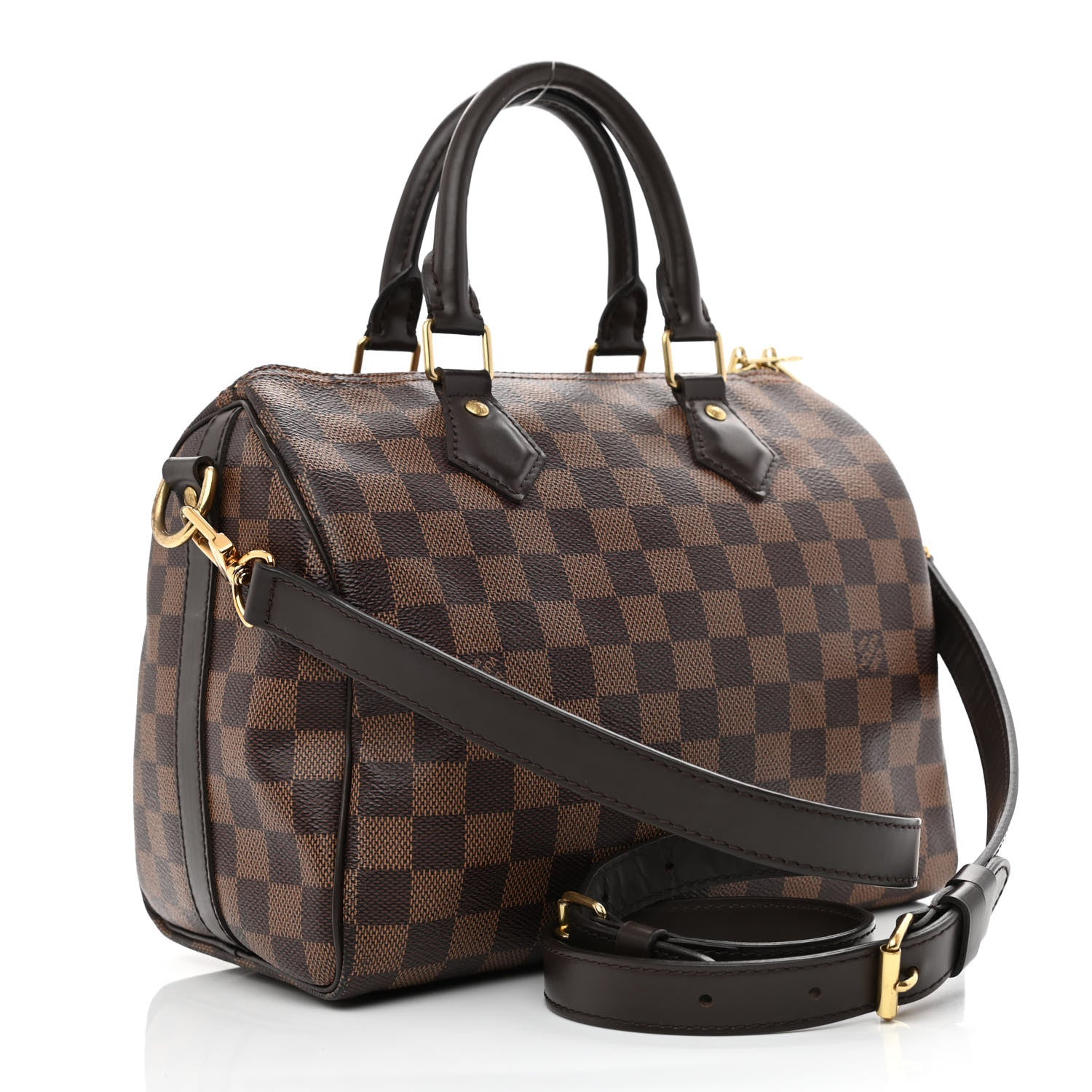 Louis Vuitton Damier Ebene Speedy Bandouliere 25 3 of 9