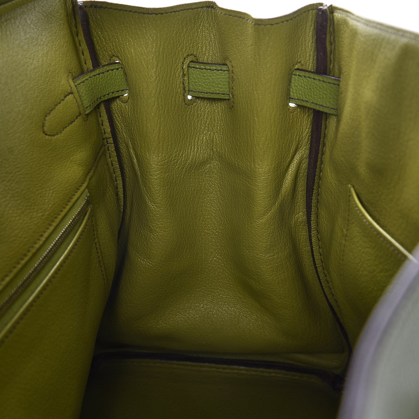 Togo Birkin 35 Vert Anis