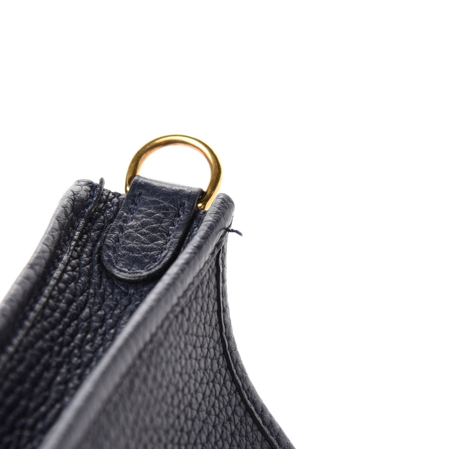 Hermes Taurillon Clemence Evelyne TPM Bleu Nuit 8 of 13