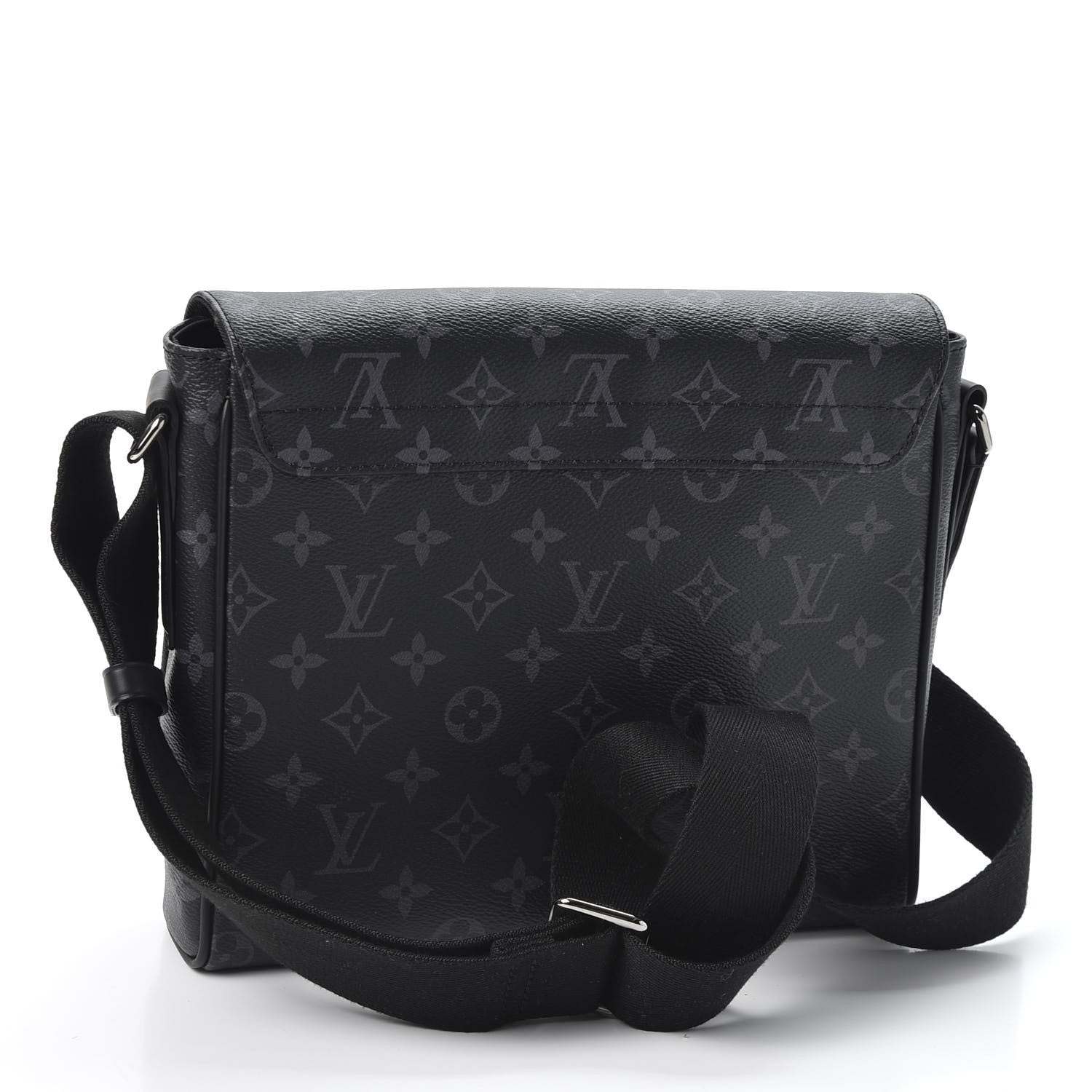 Louis Vuitton Monogram Eclipse District PM Black 2 of 9
