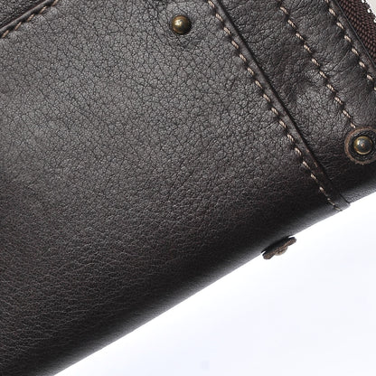 Chloe Calfskin Paddington Zip Around Wallet Brown 12 of 13