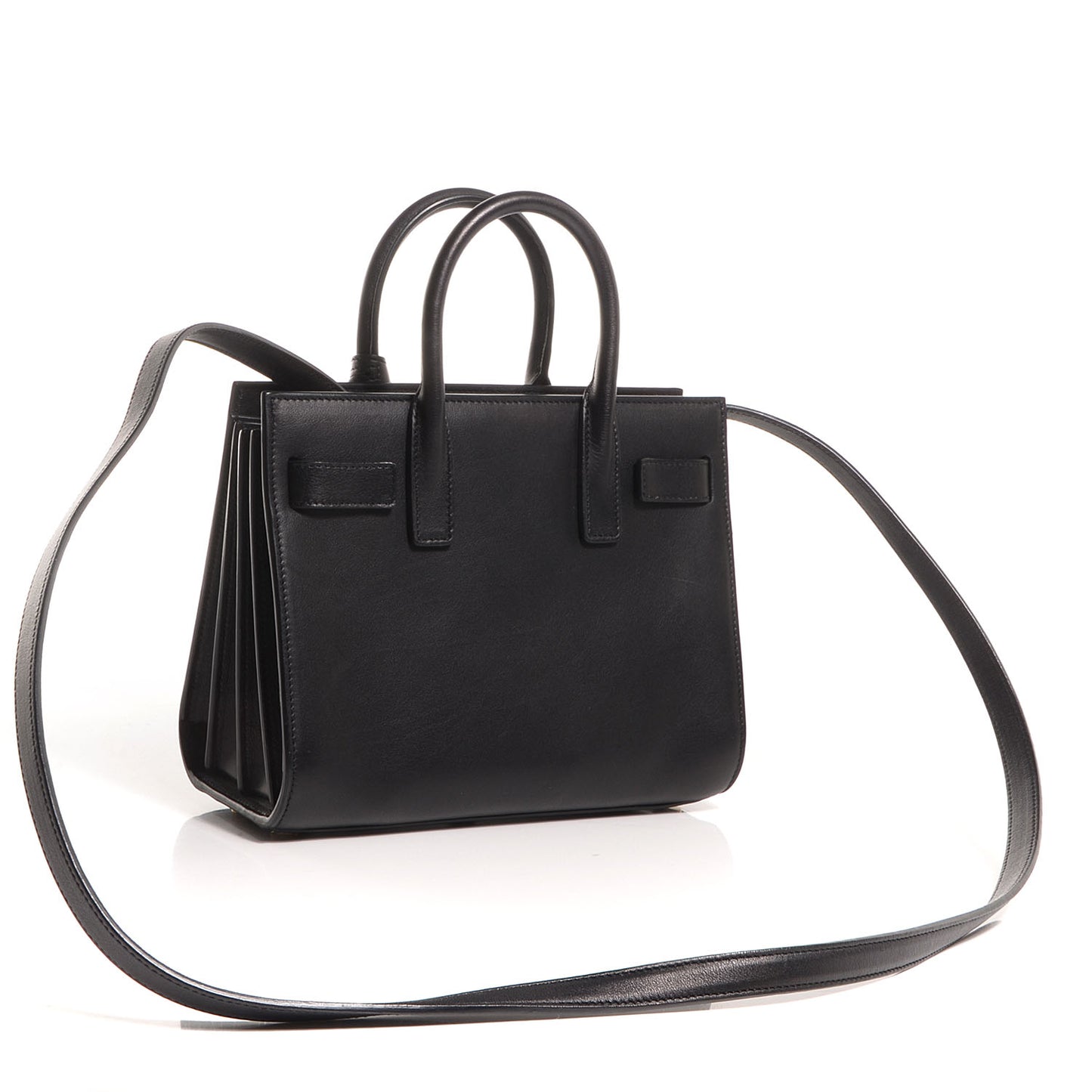 Calfskin Nano Sac De Jour Black