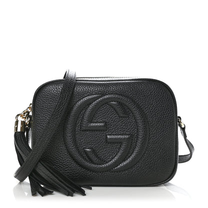 Gucci Pebbled Calfskin Small Soho Disco Bag Black 1 of 7