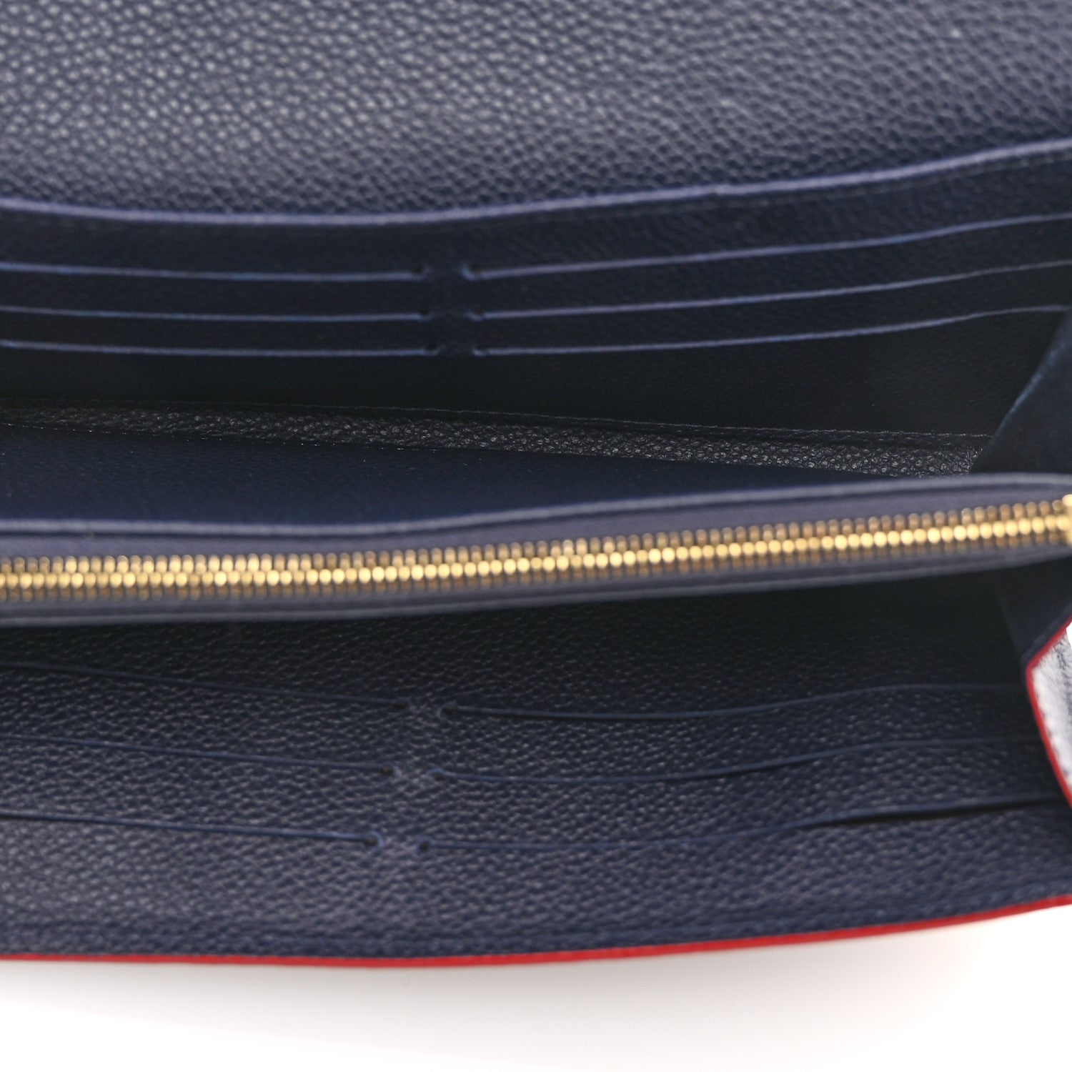 Louis Vuitton Empreinte Sarah Wallet NM  Marine Rouge 5 of 10