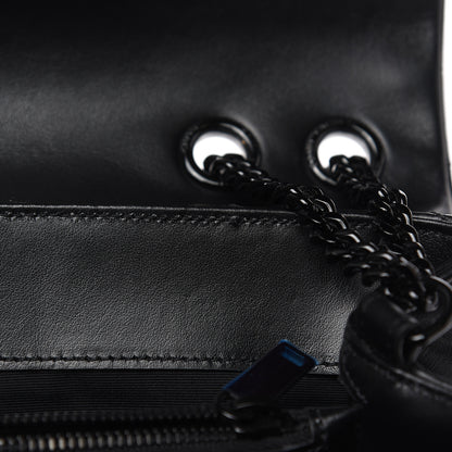 Saint Laurent Calfskin Y Quilted Monogram Medium Loulou Chain Satchel Black 10 of 10