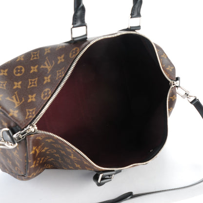 Louis Vuitton Monogram Macassar Keepall Bandouliere 45 6 of 7
