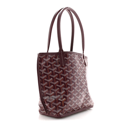Goyard Goyardine Reversible Mini Anjou Burgundy 5 of 18
