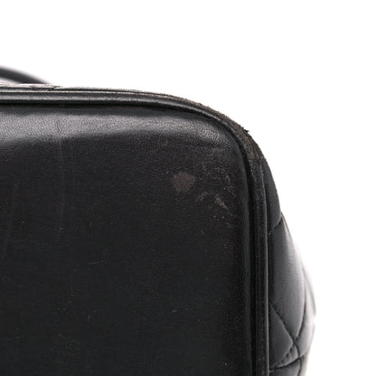 Chanel Lambskin Quilted Medallion Tote Black 19 of 27