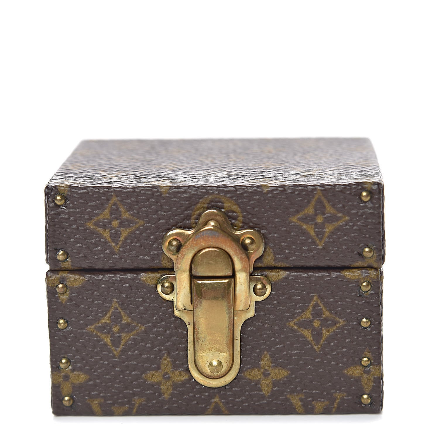 Louis Vuitton Monogram Ring Box Mini Trunk Case 1 of 6