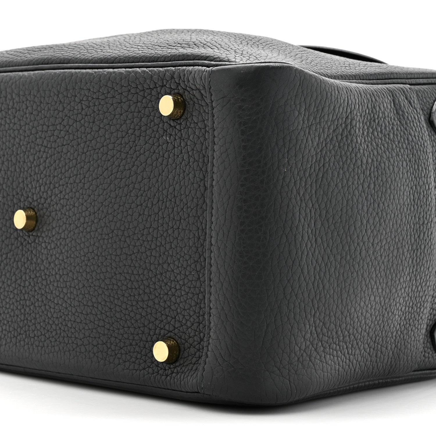 Hermes Taurillon Clemence Lindy 30 Black 9 of 13