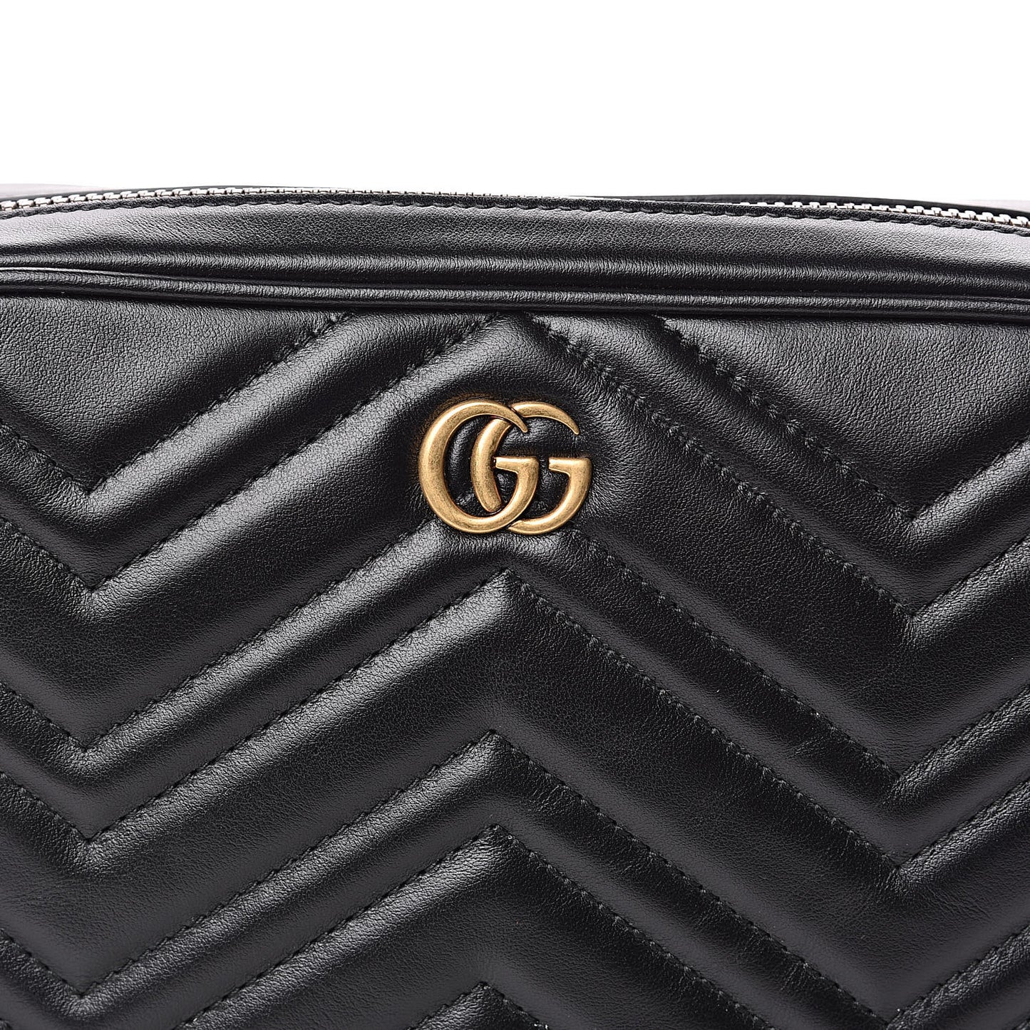 Calfskin Matelasse Mens GG Marmont Belt Bag 100 40 Black