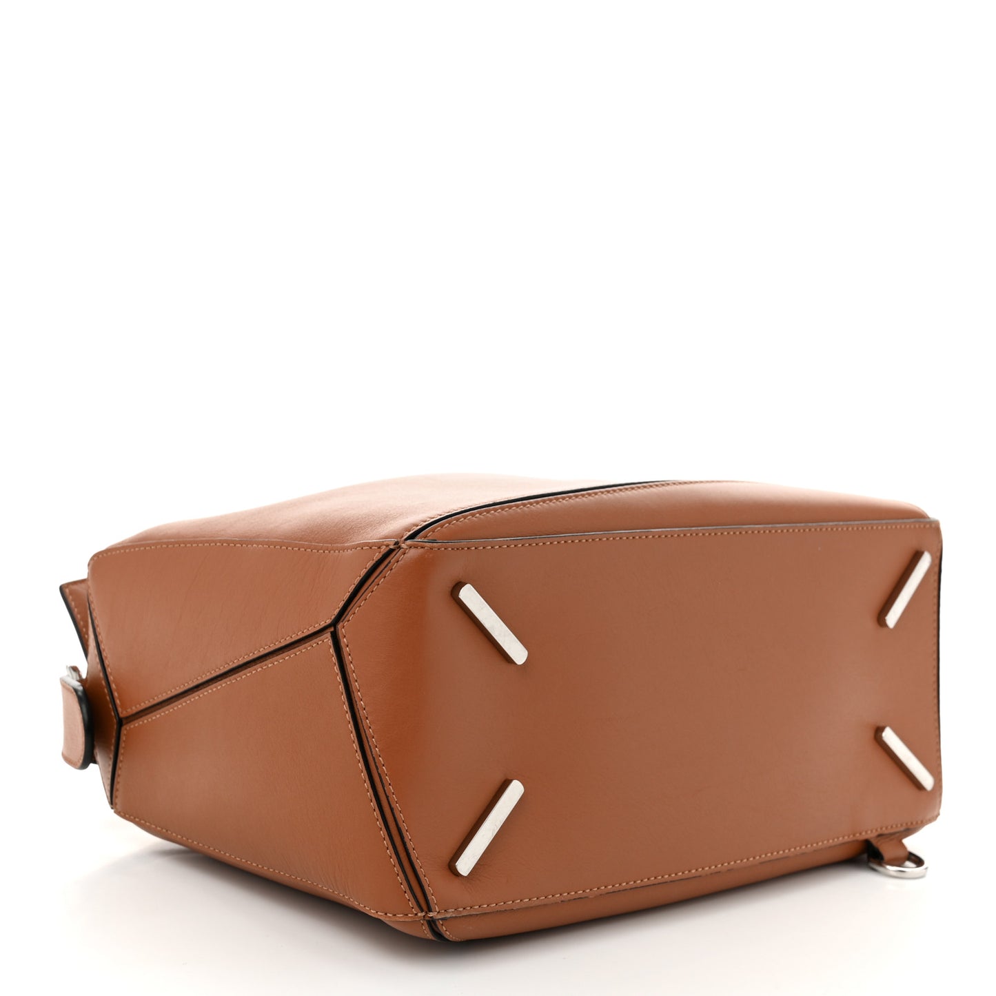 Calfskin Medium Puzzle Bag Tan