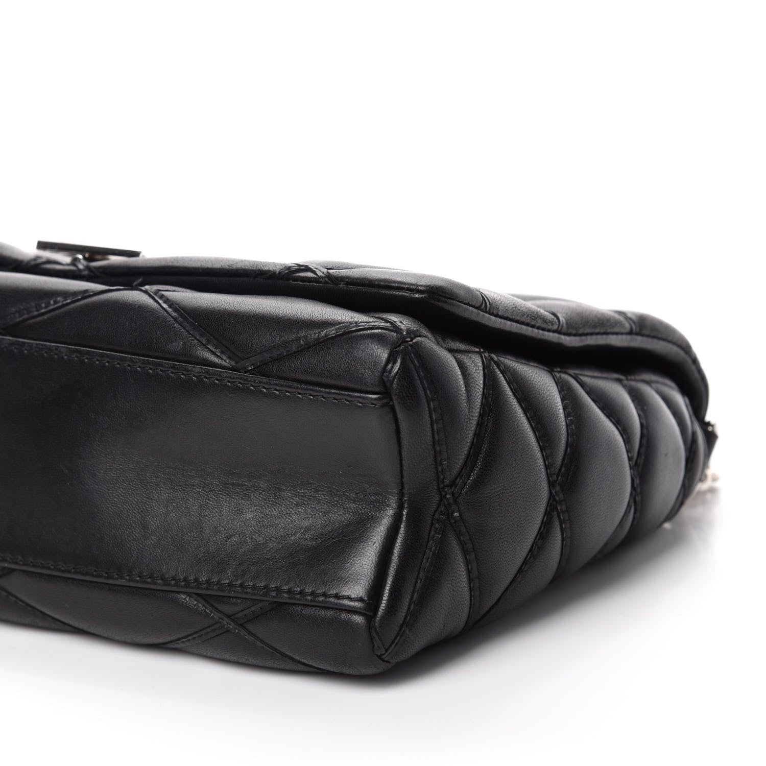 Louis Vuitton Lambskin Malletage GO-14 MM Black 7 of 12