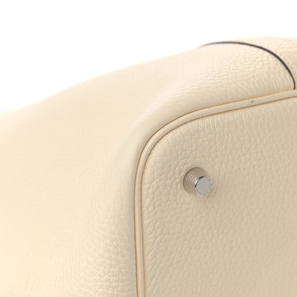 Hermes Taurillon Clemence Picotin Lock 22 MM Nata 9 of 15