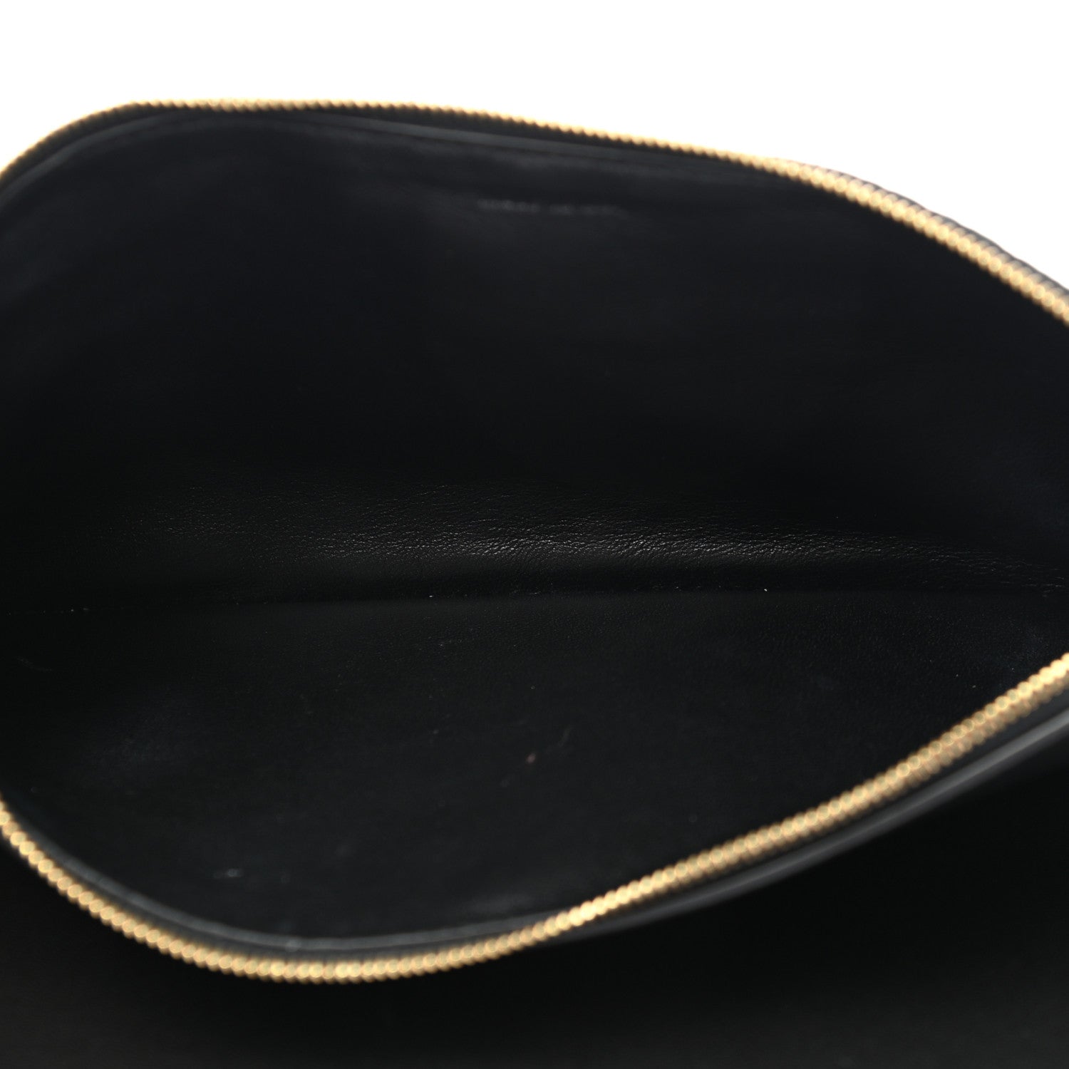 Celine Crocodile Embossed Calfskin Clutch Black 7 of 11