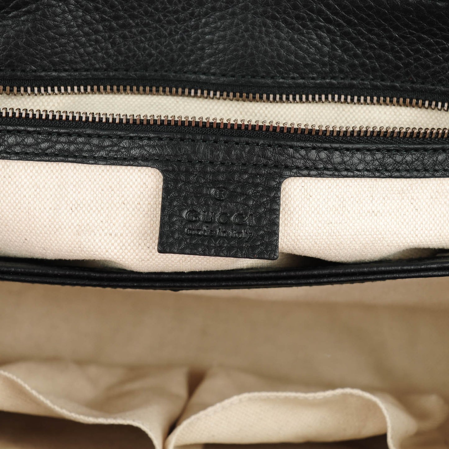 Cellarius Calfskin GG Marmont Shoulder Bag Black