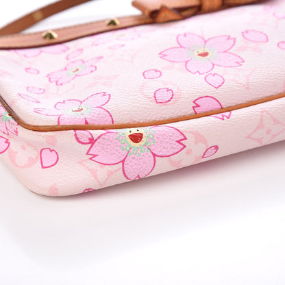 Louis Vuitton Monogram Cherry Blossom Pochette Accessories Pink 12 of 12