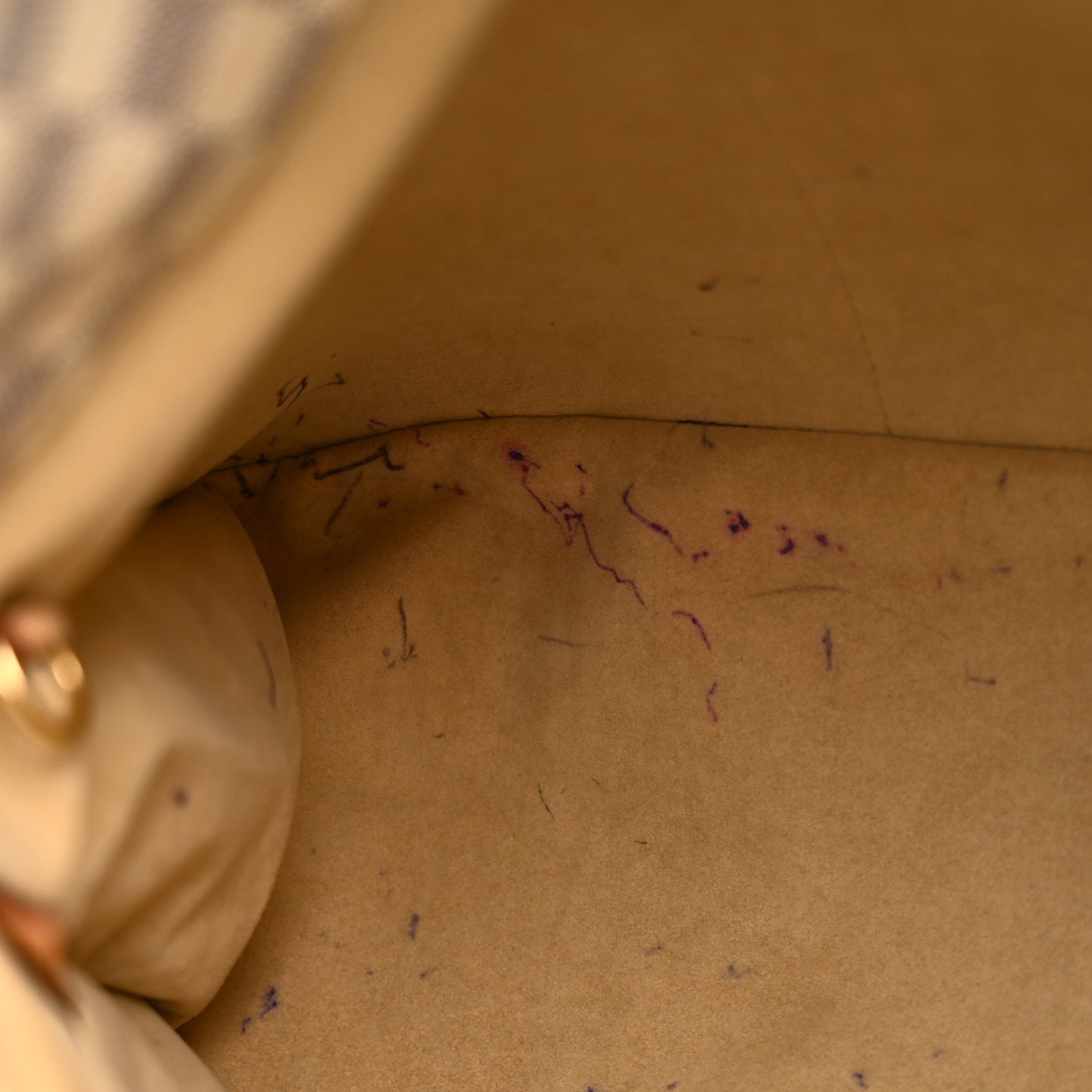 Damier Azur Artsy MM