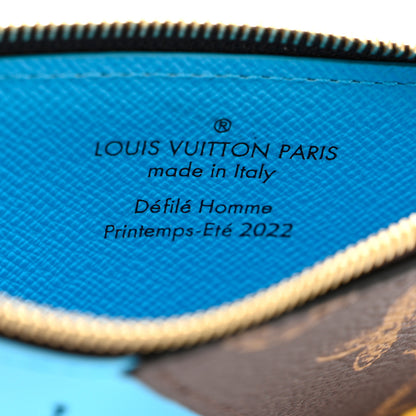 Louis Vuitton Monogram Vintage Calfskin Trunk L'œil Coin Card Holder 5 of 6