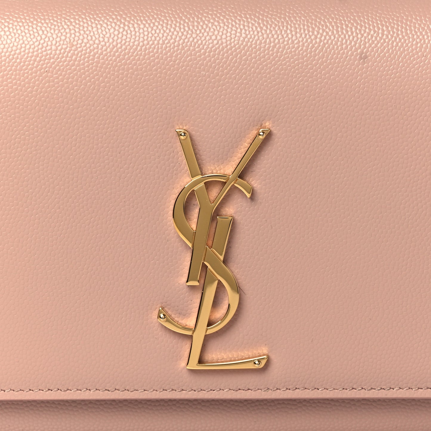 Grain De Poudre Classic Monogram Cassandre Clutch Blush