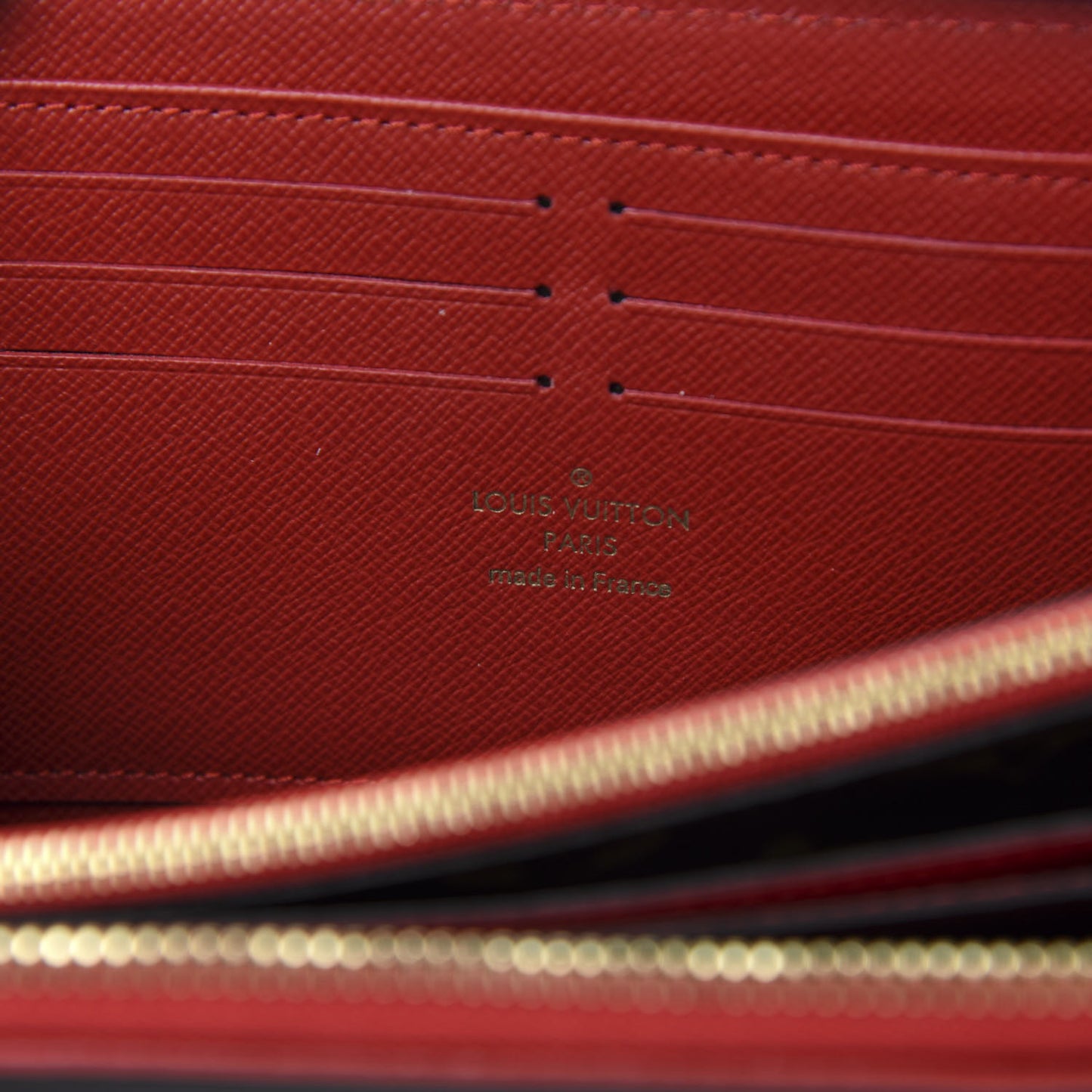 Monogram Retiro Zippy Wallet Cherry