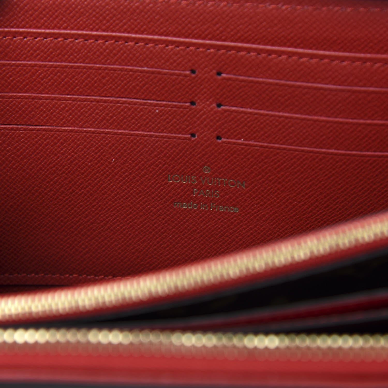 Louis Vuitton Monogram Retiro Zippy Wallet Cherry 6 of 8