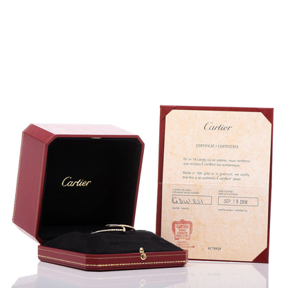 Cartier 18K Yellow Gold Small Juste Un Clou Bracelet 15 6 of 6