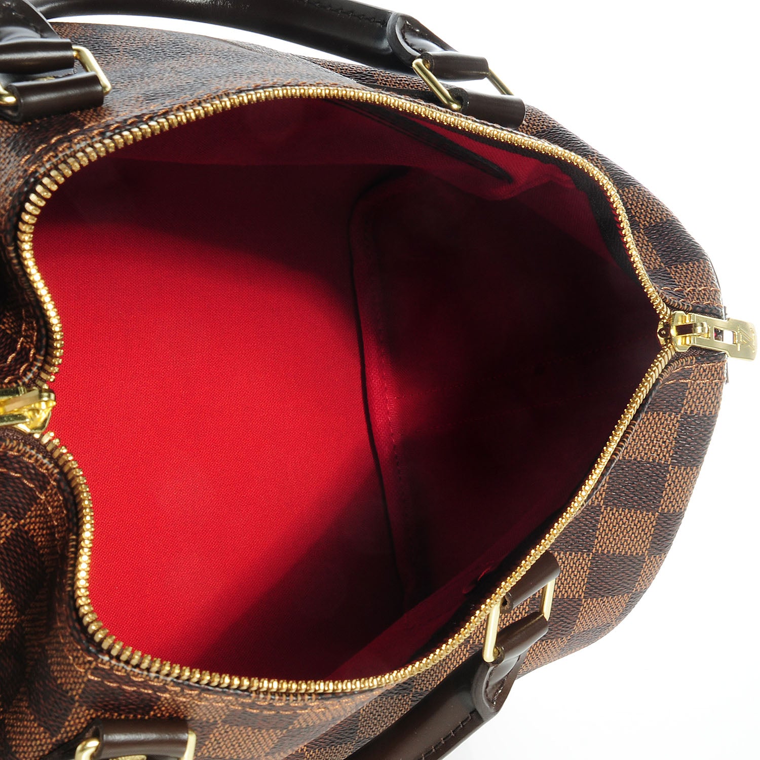 Louis Vuitton Damier Ebene Speedy Bandouliere 30 6 of 8