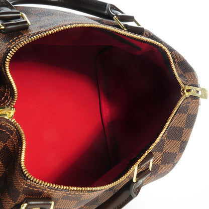 Louis Vuitton Damier Ebene Speedy Bandouliere 30 6 of 8